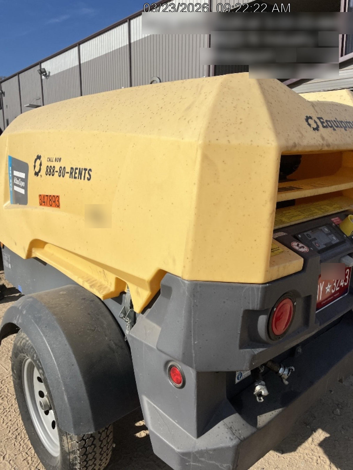 2023 ATLAS COPCO XAS188 CWK
