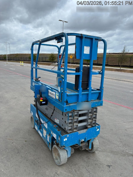 2019 Genie GS-1930 Fixed rails with chain Entry