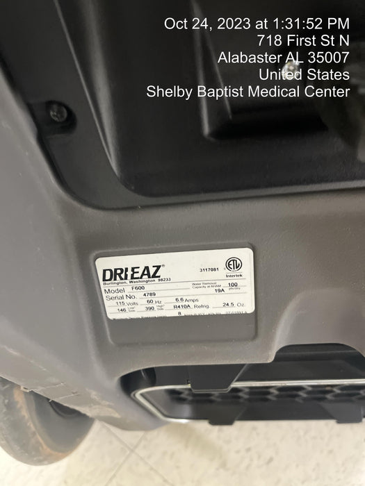 2020 DRI-EAZ LGR6000Li