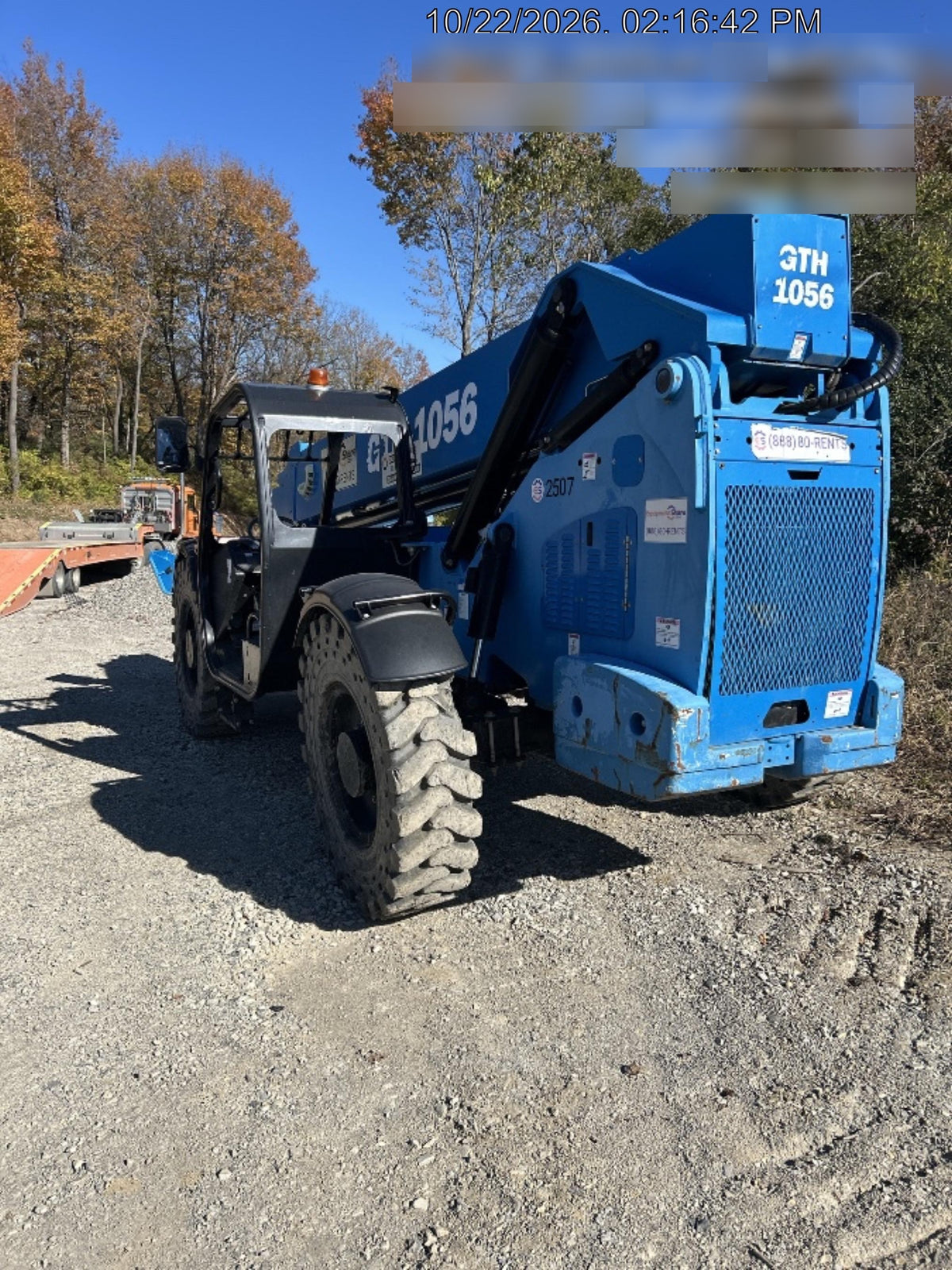 2016 Genie GTH-1056 Genie GTH1056 Telehandler