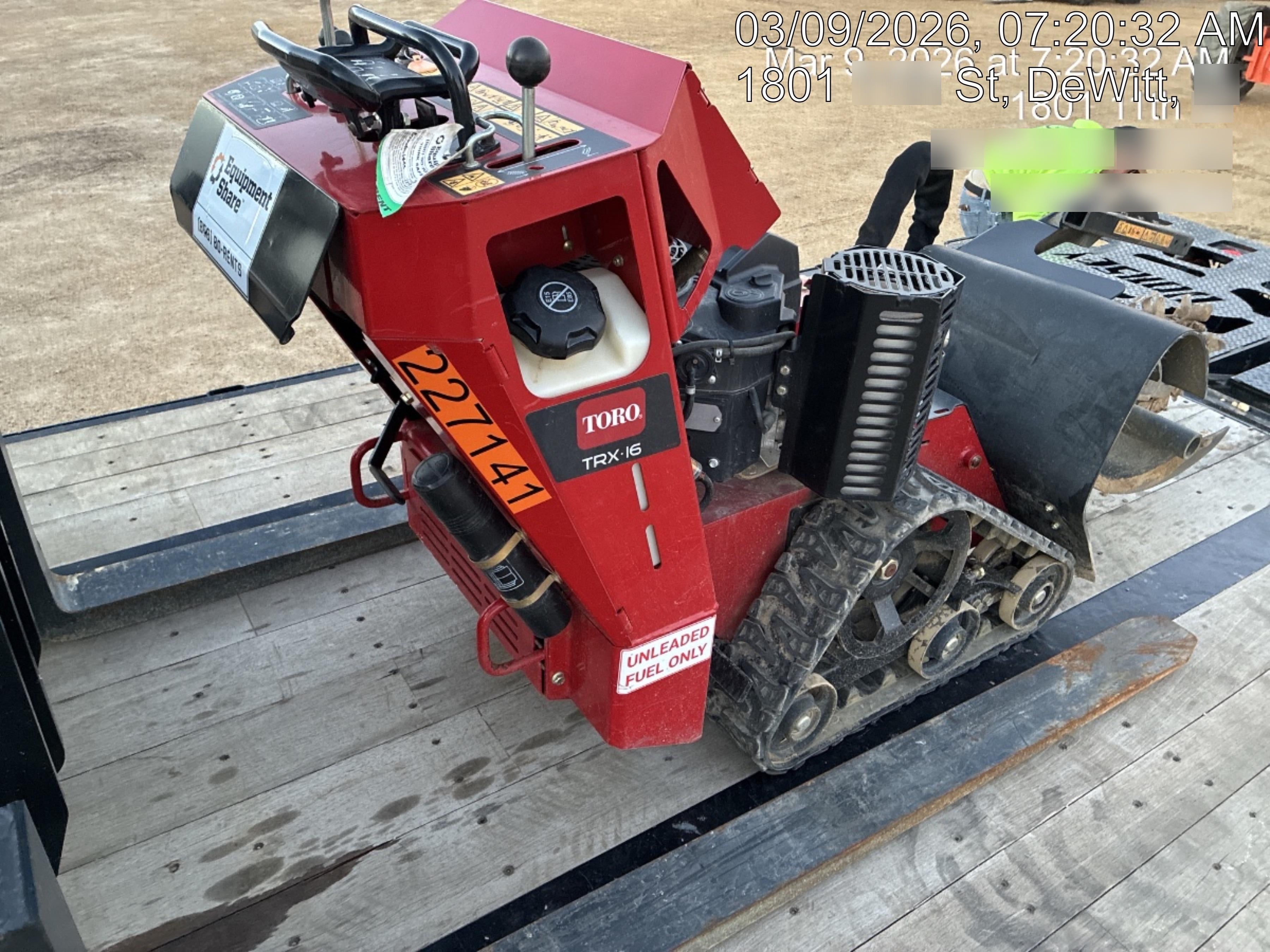 2022 TORO TRX-16