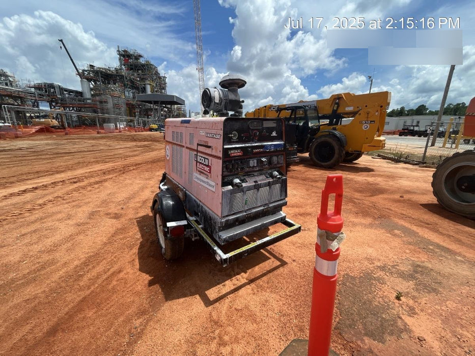 2021 Lincoln Electric Vantage 549X Ready Pak 3, ORANGE (includes trailer, cable rack, fender light kit)