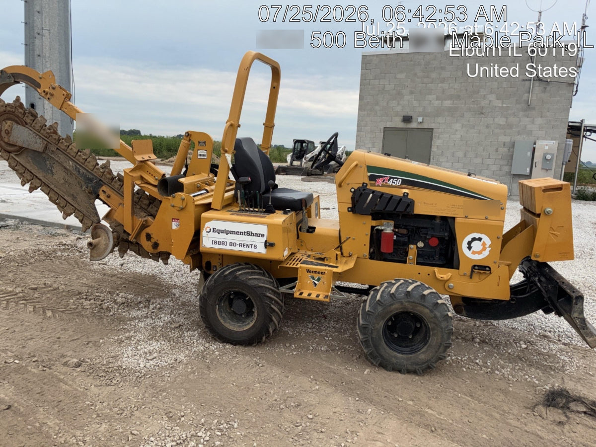 2019 VERMEER RTX450