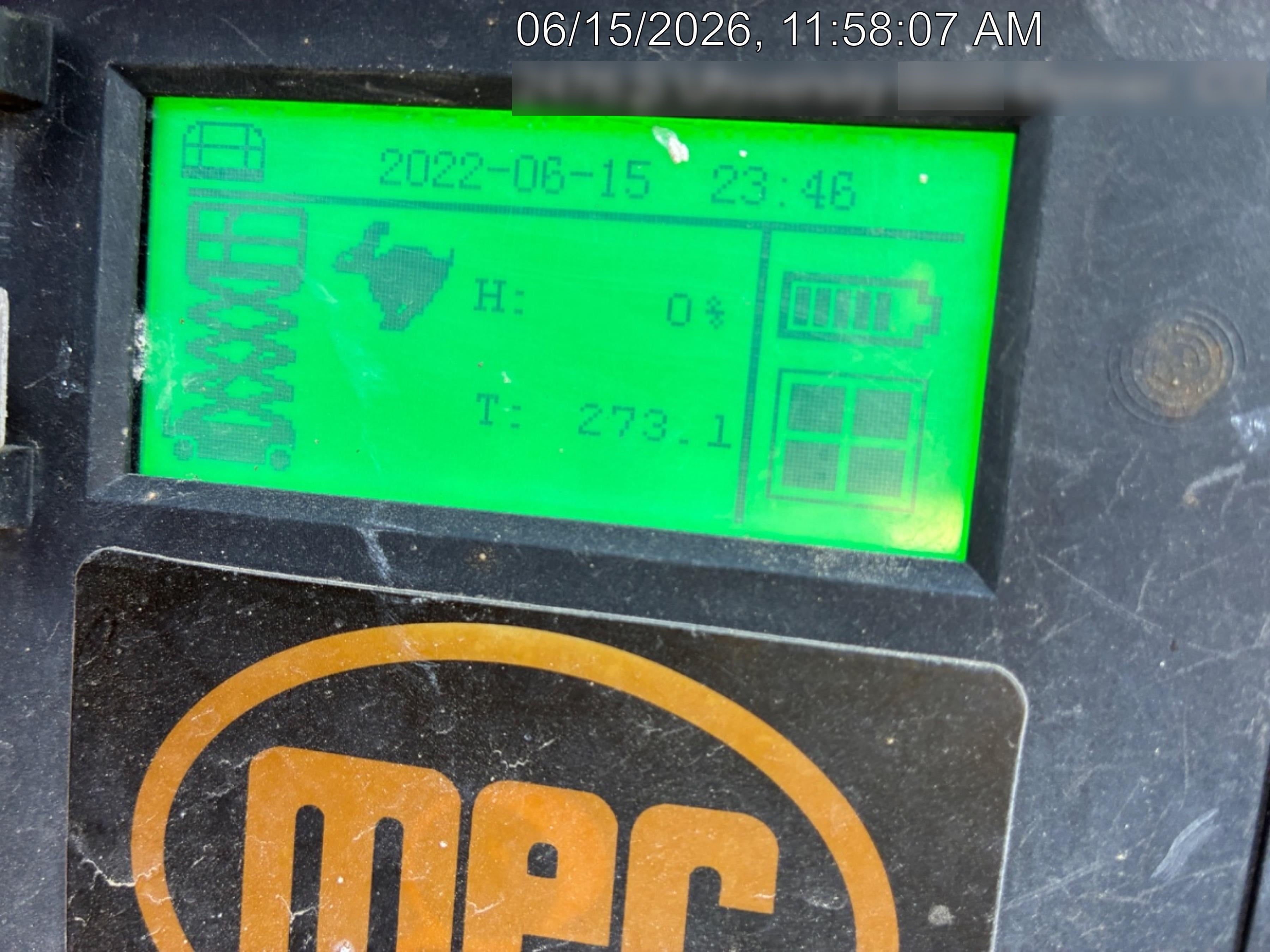 2019 MEC 1330SE Standard Options