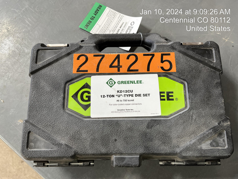 2022 GREENLEE KD12CU