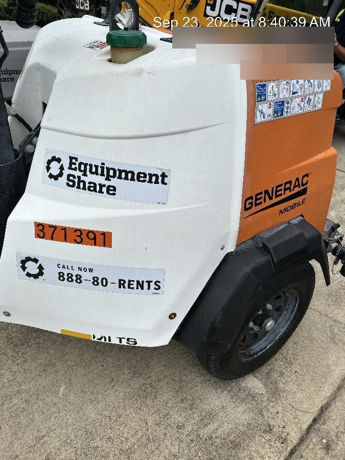 2023 Generac MLT2 Diesel, Flex Switch 120V Input, Powerzone Controller, 
(4) 320W LED Lights, 4kW Generator, 39.9 Gal Fuel Tank, 2" Ball, T3