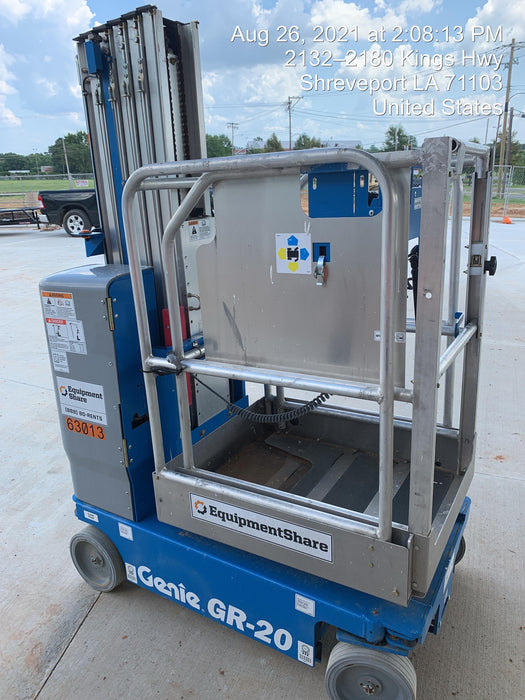 2020 GENIE GR-20
