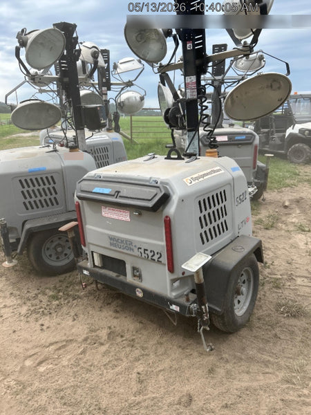 2017 Wacker Neuson LTV6L-MH Wacker Neuson 6 kW Towable Light Generator
