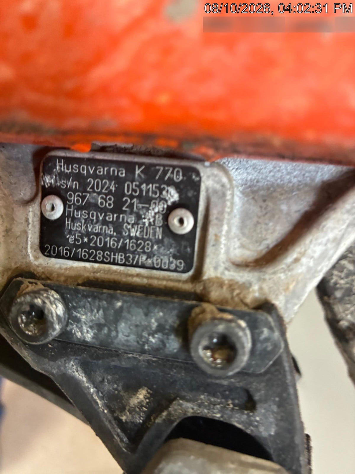 2024 HUSQVARNA K770