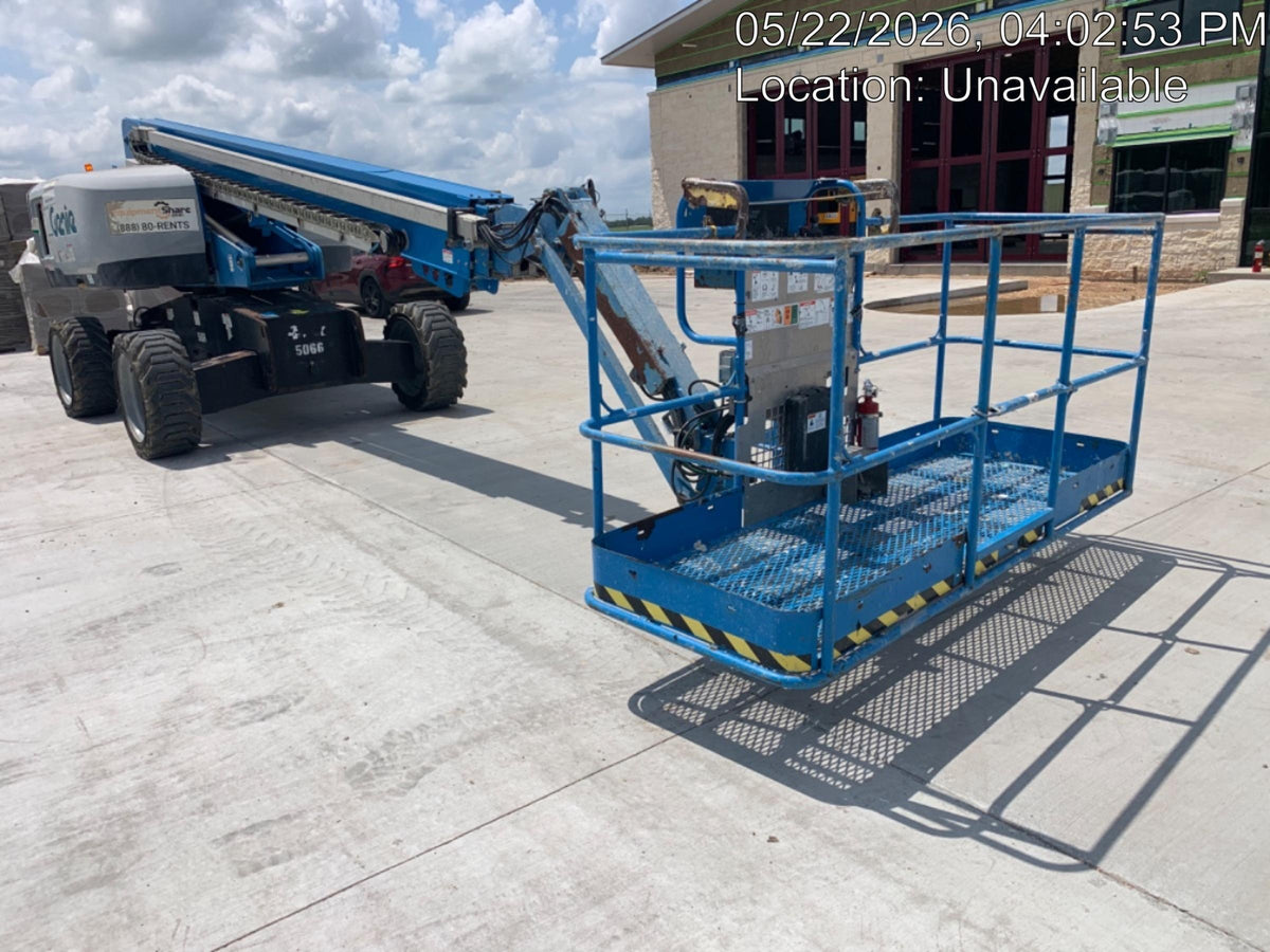 2017 Genie S-65 Genie S65, Diesel Engine, Foam Filled Tires, Glazier Kit