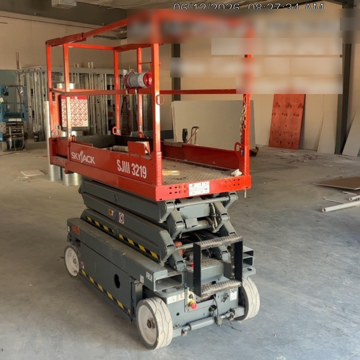 2018 Skyjack SJIII-3219 Skyjack SJIII3219 Scissor Lift w/Trojan Batteries