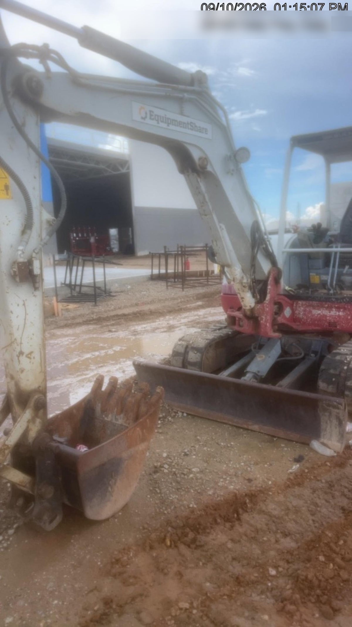 2019 Takeuchi TB260 Canopy w/Rubber Tracks, Auxiliary Hydraulics, Standard Blade, Manual QC