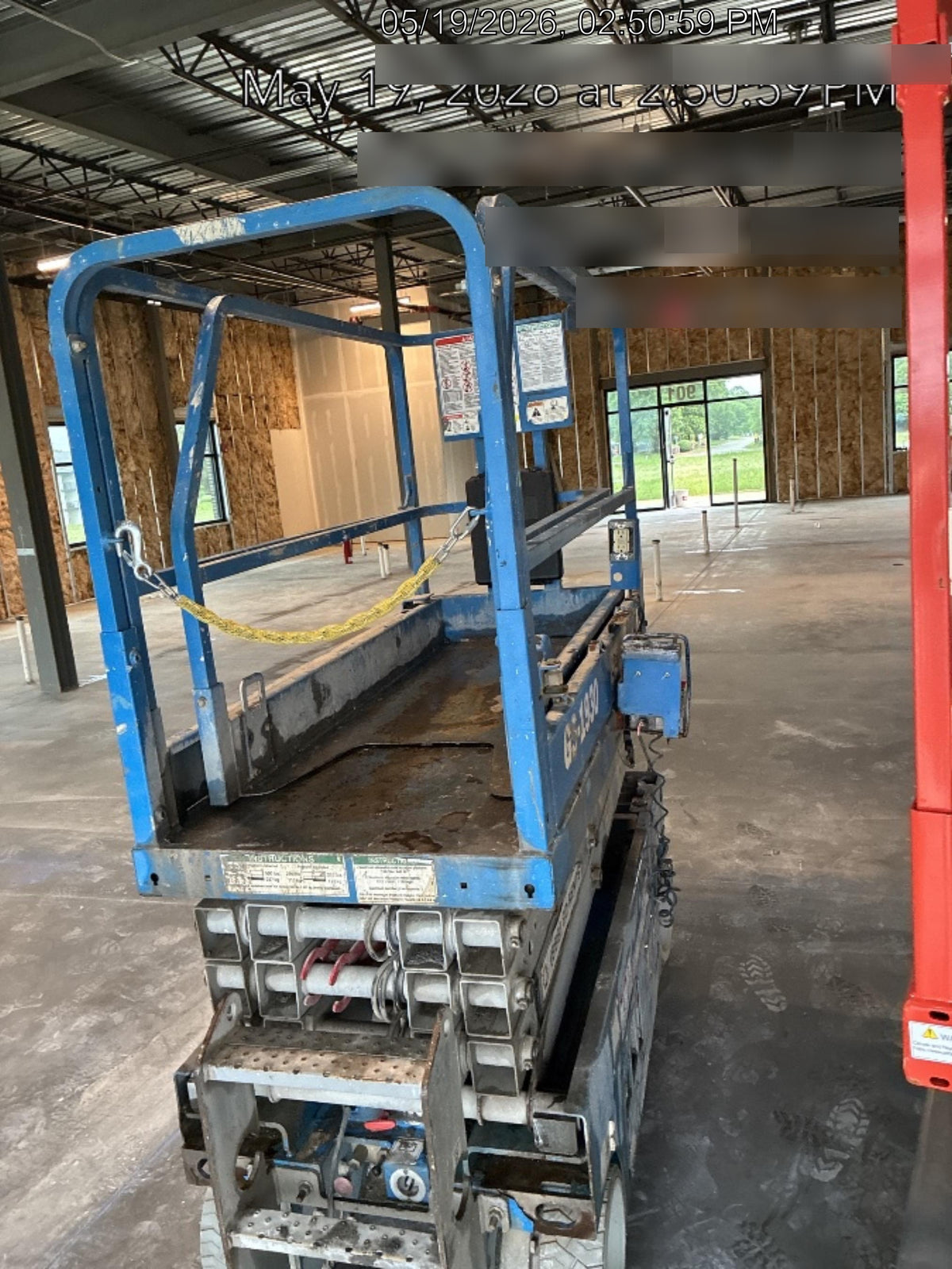2020 Genie GS-1930 Fixed rails with chain entry gate - Pre A92.20