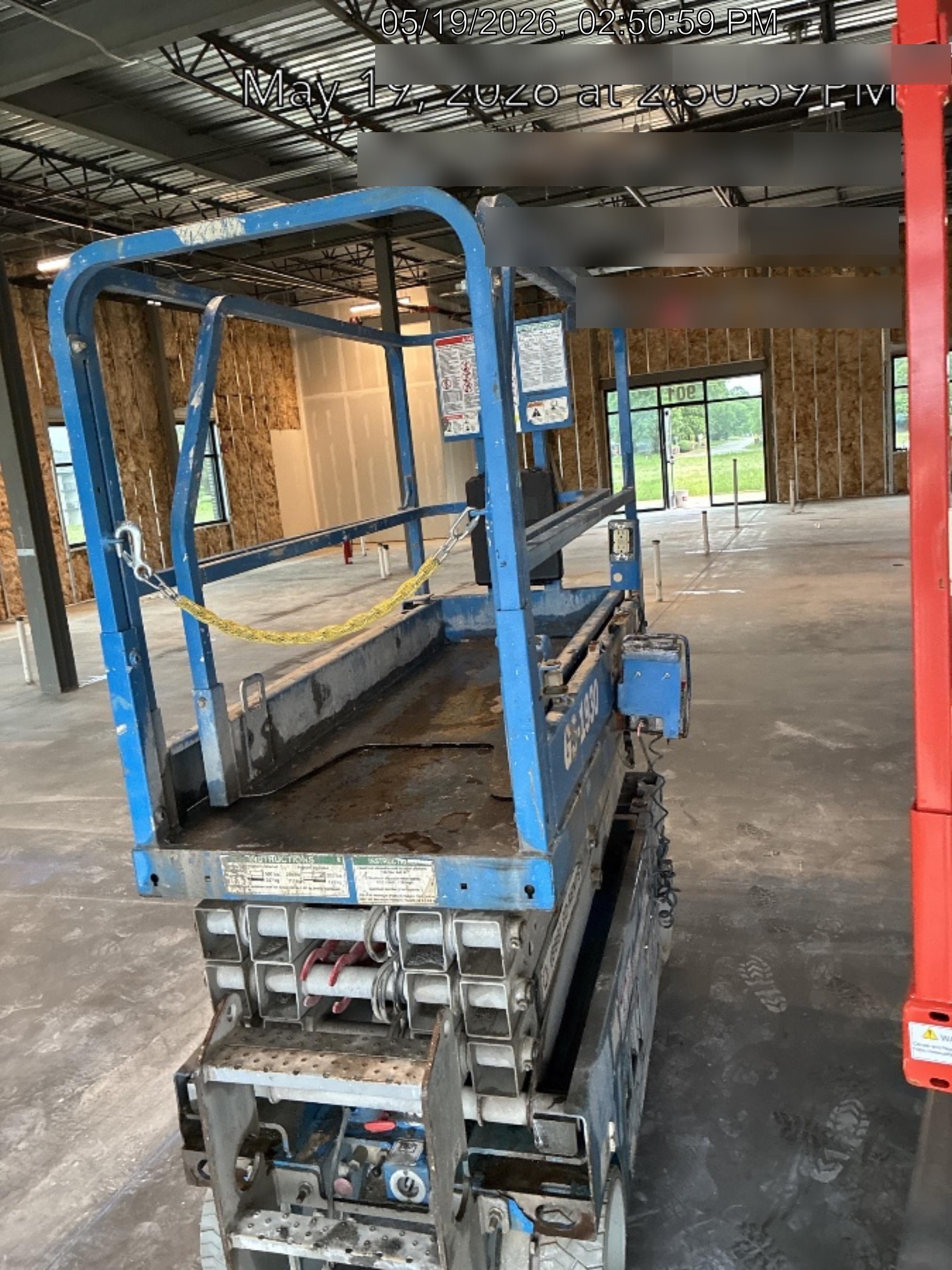 2020 Genie GS-1930 Fixed rails with chain entry gate - Pre A92.20