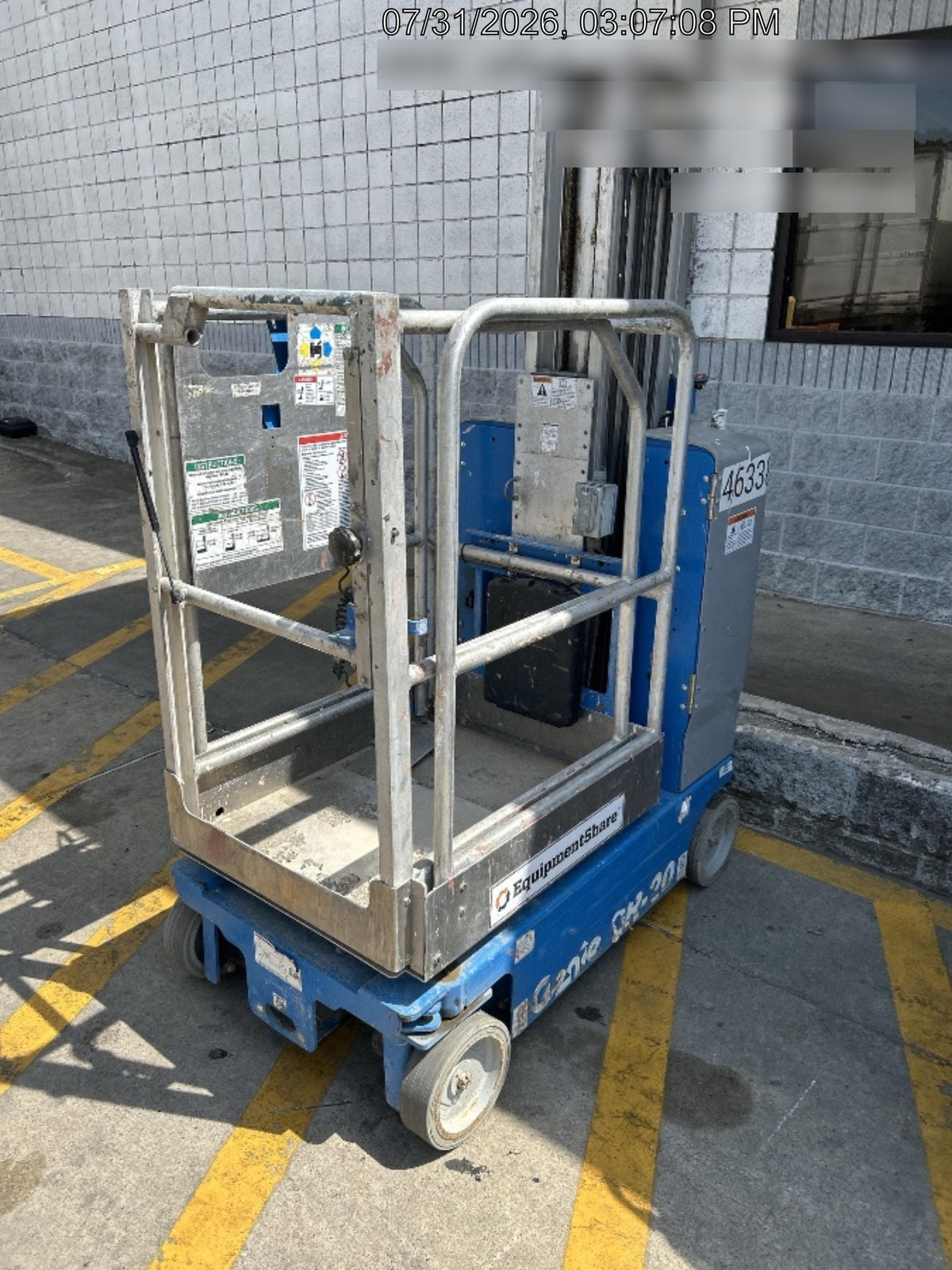 2019 GENIE GR-20