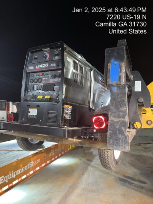 2024 Lincoln Electric LE400 Kubota V1505, Trlr, Cable Rack, Light Kit, ES Decals, T3