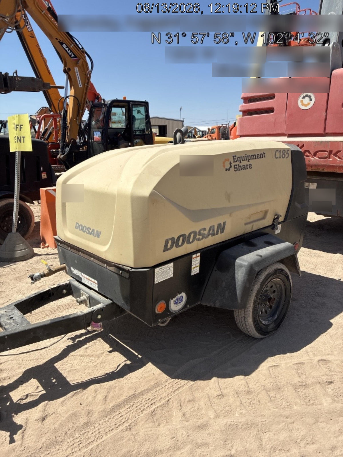 2019 DOOSAN C185WDO-T4F