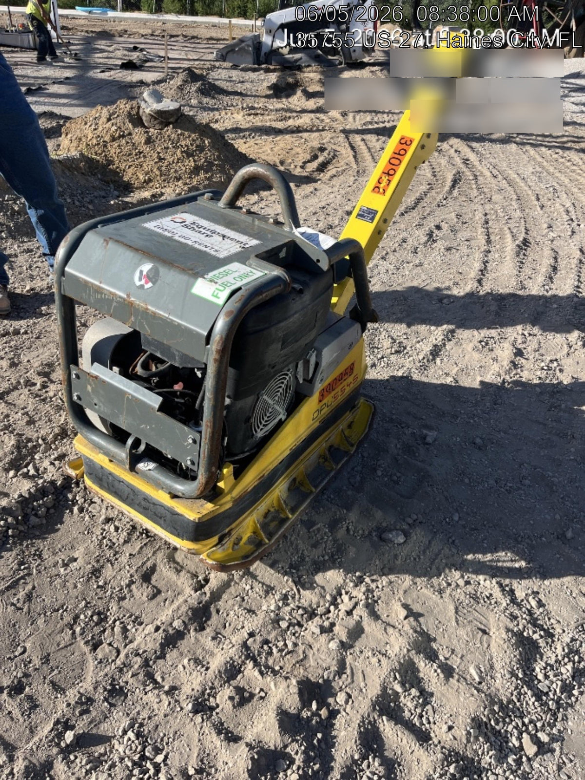 2024 Wacker Neuson DPU5545Heh Vibration Plate DPU 5545Heh US, Diesel,