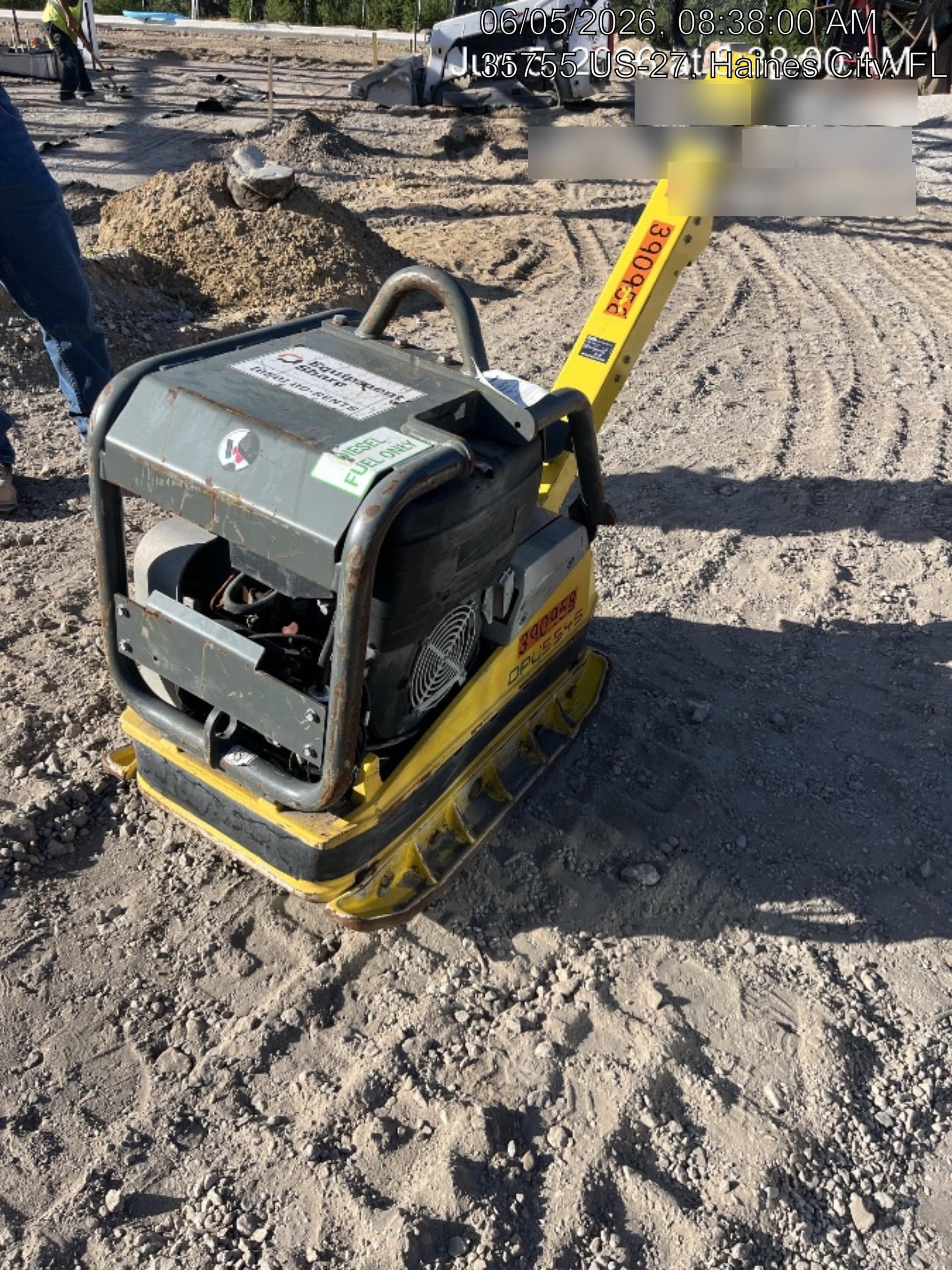 2024 Wacker Neuson DPU5545Heh Vibration Plate DPU 5545Heh US, Diesel,