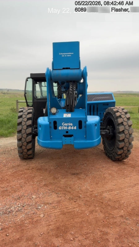 2024 Genie GTH-844 74Hp Dsl, Cab/Heat/Air, Sld Tires, LED WL, Bcn, L Hook, T3 + Access Control
