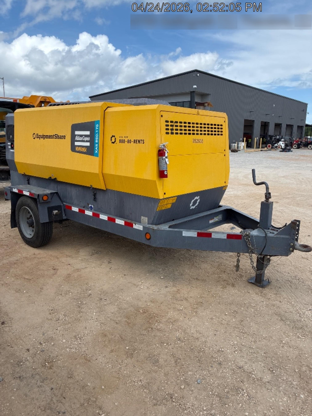 2023 ATLAS COPCO XAS 850