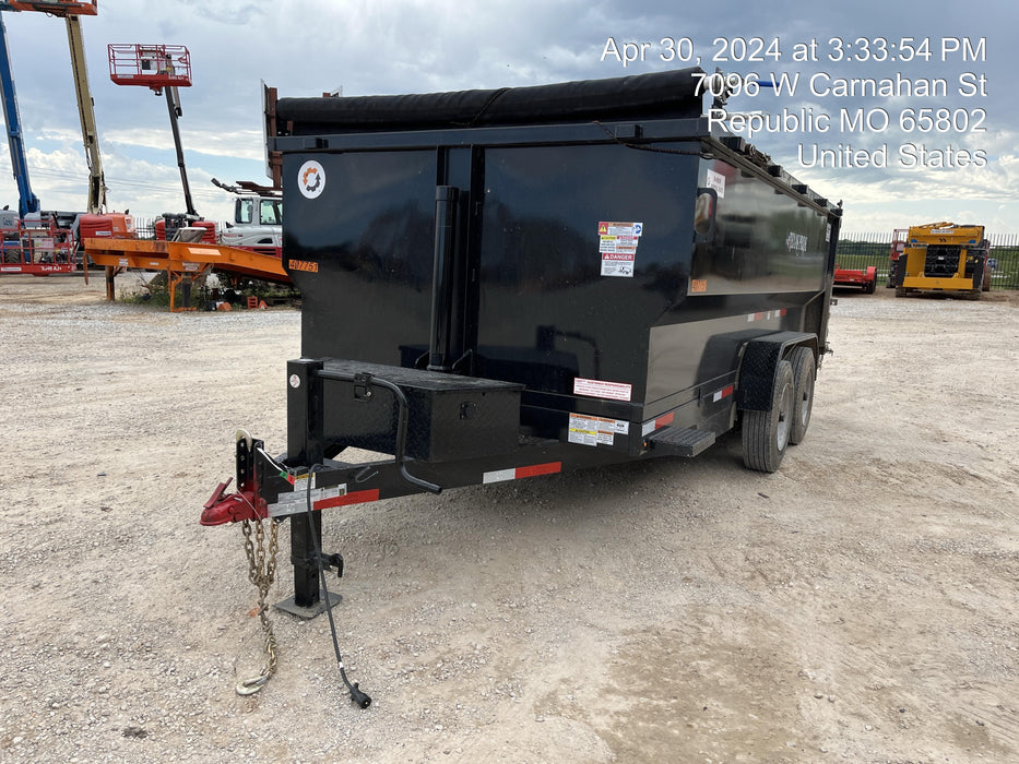 2024 TEXAS PRIDE TRAILERS DT714416KBP
