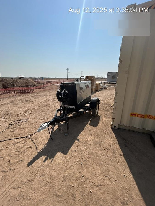 2019 Lincoln Electric Vantage 322 Ready-Pak 3, Two Wheel Trailer, Fender and Light Kit, Cable Rack