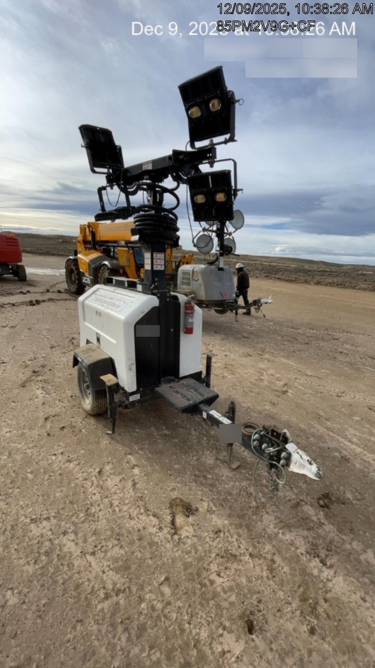 Allmand Bros. Night-Lite Pro II Allmand Night-Lite Pro II Allmand Night-Lite Pro II 8 kW Light Tower w/Kubota Engine, LED Light Package