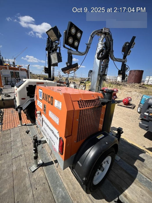 2024 Wanco WLTT-4MM4K Diesel, Deep Sea Controller, Shore Power Plug, Auto Start, (4) 350W LED Floodlights, 4kW Generator, 60 Gal Fuel Tank, 2" Ball, T3