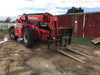 2020 Manitou MTA12055SER3 Cab/Heat/Air, Solid Tires, Amber Strobe, Lift Hook w/66" Carriage, 60" Forks