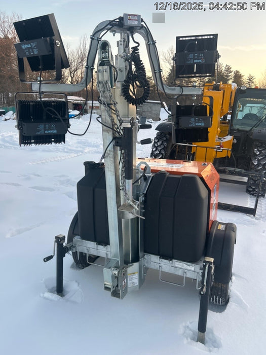 2024 Wanco WLTT-4MM4K Diesel, Deep Sea Controller, Shore Power Plug, Auto Start, (4) 350W LED Floodlights, 4kW Generator, 60 Gal Fuel Tank, 2" Ball, T3