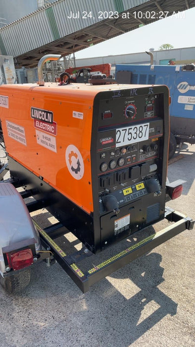 2022 Lincoln Electric LE400 Kubota V1505, Trlr, Cable Rack, Light Kit, ES Decals, T3