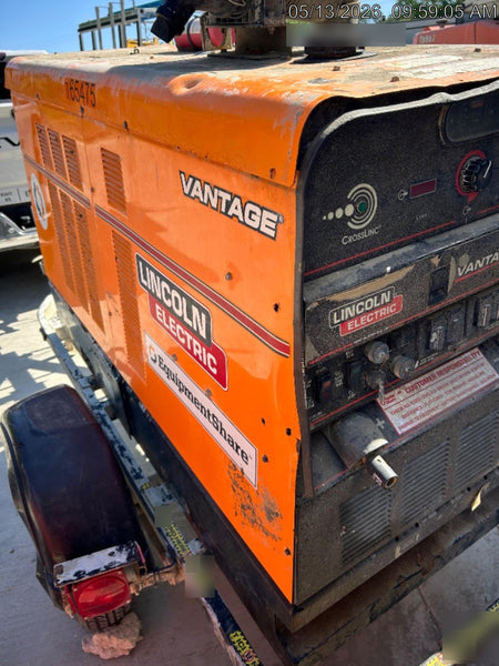 2021 Lincoln Electric Vantage 549X Ready Pak 3, ORANGE (includes trailer, cable rack, fender light kit)