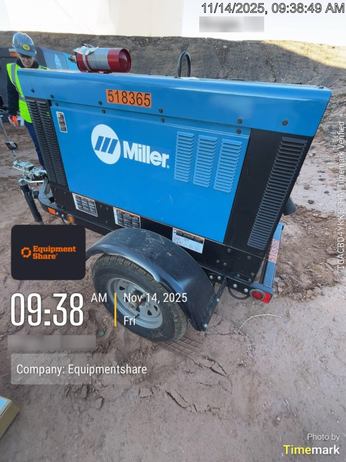 2025 MILLER ELECTRIC BIG BLUE 400