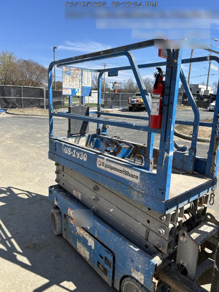2020 Genie GS-1930 Fixed rails with chain entry gate - Pre A92.20