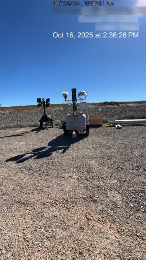 2019 Wacker Neuson LTV6K-MH Power mast, 1100W MH