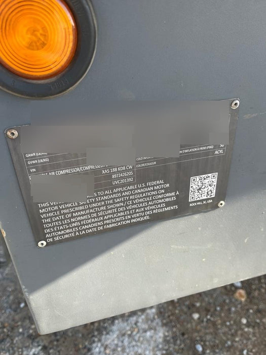 2022 ATLAS COPCO XAS188 CWK