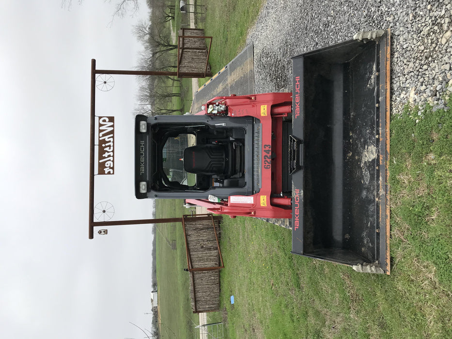 2020 Takeuchi TL8CR Cab/Heat/Air, 74hp, Hydraulic QC w/76" HD Bucket w/ Smooth Bolt on Edge, 76" HD Bucket w/Teeth