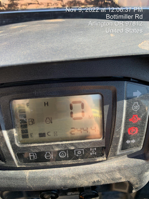 2022 Kubota RTV-X1140W-H Plastic Canopy, Windshield Acrylic Clear, LED Strobe Light, Wire Harness Kit, Back up Alarm