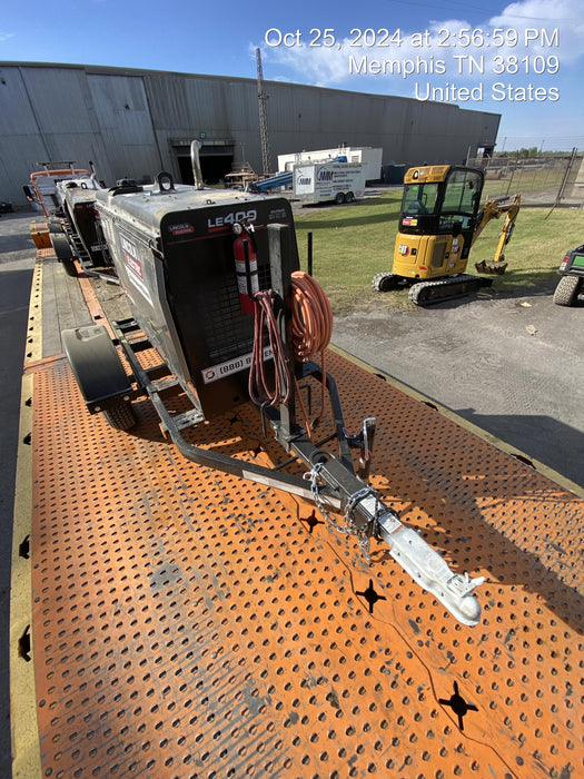 2024 Lincoln Electric LE400 Kubota V1505, Trlr, Cable Rack, Light Kit, ES Decals, T3