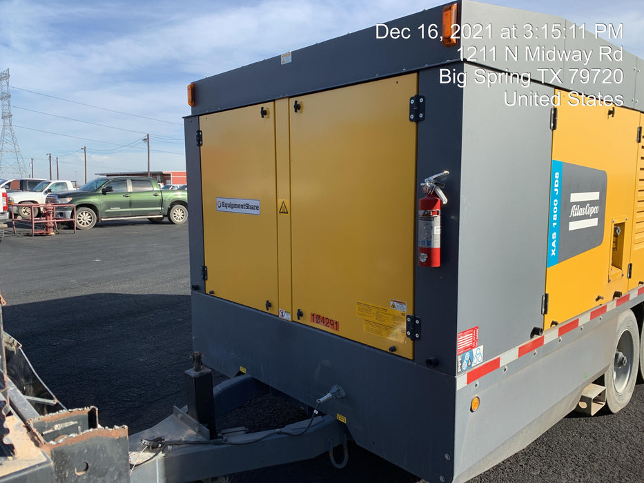 2020 ATLAS COPCO XAS 1800