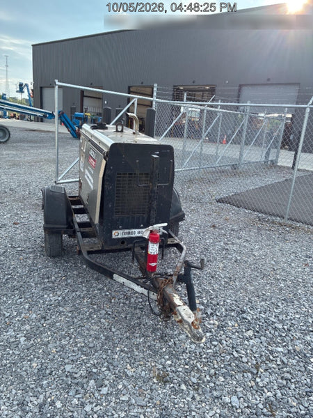 2019 Lincoln Electric Vantage 322 Welder Ready-Pak 3, Two wheel trailer, Fender and Light kit, Cable Rack
