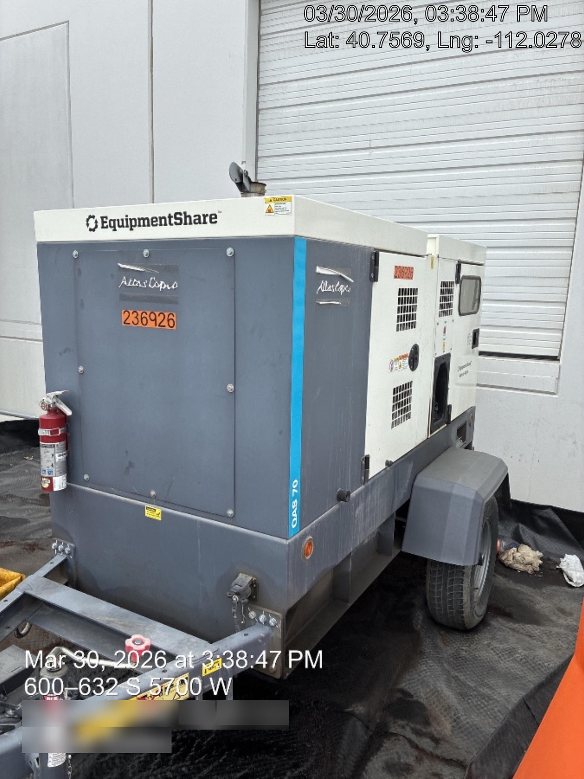 2022 ATLAS COPCO QAS 70