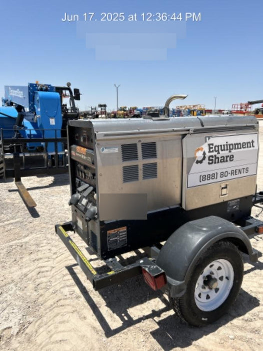 2019 Lincoln Electric Vantage 322 Welder Ready-Pak 3, Two wheel trailer, Fender and Light kit, Cable Rack