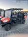 2022 Kubota RTV-X1140W-H Plastic Canopy, Windshield Acrylic Clear, LED Strobe Light, Wire Harness Kit, Back up Alarm