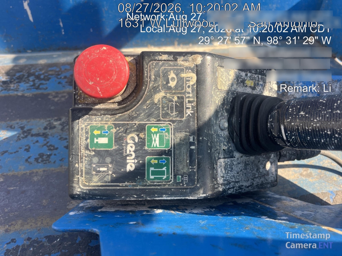 2017 Genie GS-1930 Genie GS-1930 Lift w/Fixed Rail and Chain Entry