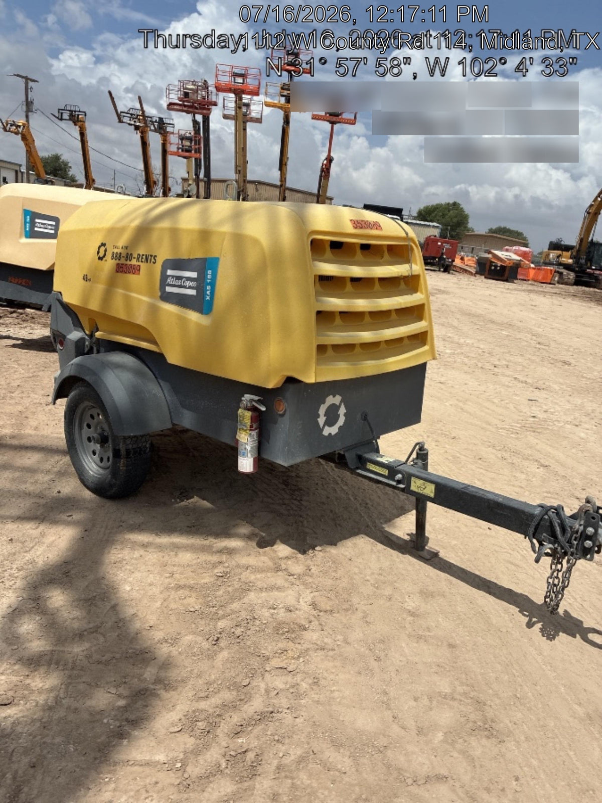 2023 ATLAS COPCO XAS188 CWK