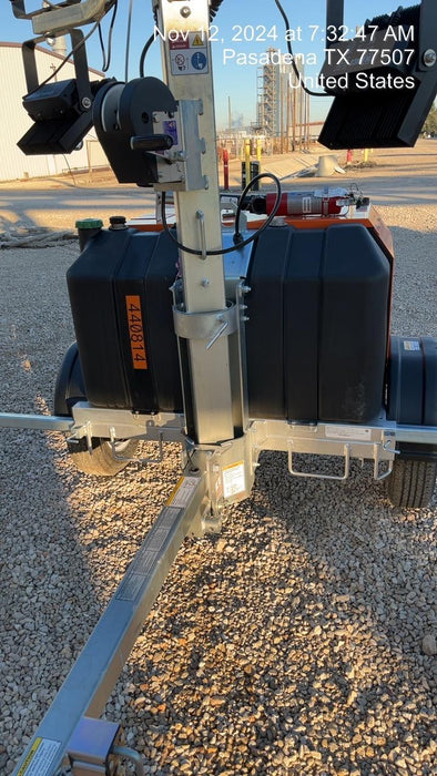 2024 Wanco WLTT-4MM4K Diesel, Deep Sea Controller, Shore Power Plug, Auto Start, (4) 350W LED Floodlights, 4kW Generator, 60 Gal Fuel Tank, 2" Ball, T3