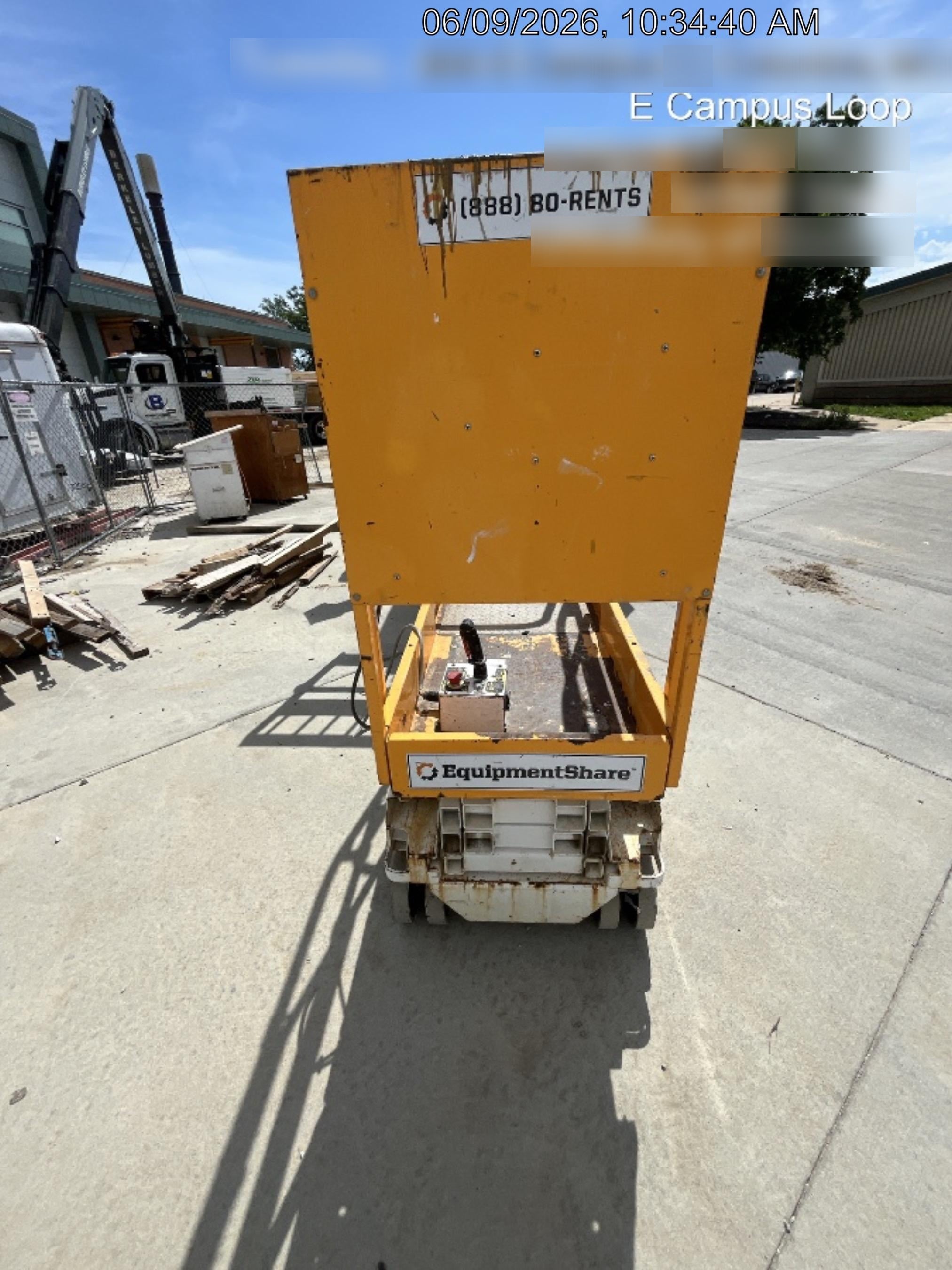 Custom Equipment HB-1430 Hy-Brid Scissor Lift
Platform capacity up to 670 lbs
Working height up to 20 ft
Weighs under 1,700 lbs
Non-marking wheels