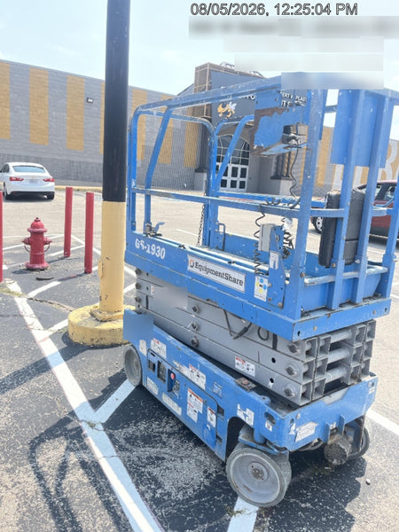 2019 Genie GS-1930 Fixed rails with chain Entry